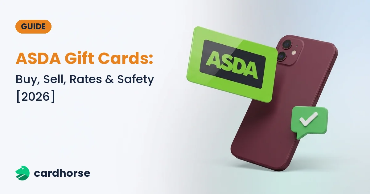 ASDA gift cards — buy, sell and check rates on CardHorse