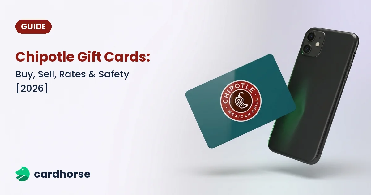 Chipotle gift cards — buy, sell and check rates on CardHorse